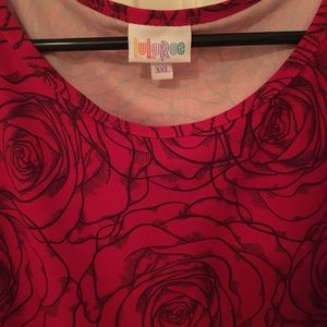 3XL Rose LuLaRoe Irma